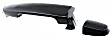 Rear, Driver and Passenger Side Exterior Door Handles, Smooth Black, without Key Hole