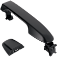 2016 Toyota Camry - Front and Rear, Driver and Passenger Side Primed Exterior Door Handle, Front Driver Side - With Key Hole; Front Passenger Side and Rear Driver and Passenger Side - Without Key Hole, For Models Without Smart Entry System
