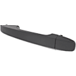 2016 Toyota Camry - Front and Rear, Driver and Passenger Side Primed Exterior Door Handle, Front Driver Side - With Key Hole; Front Passenger Side and Rear Driver and Passenger Side - Without Key Hole, For Models Without Smart Entry System