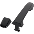 2016 Toyota Camry - Front and Rear, Driver and Passenger Side Primed Exterior Door Handle, Front Driver Side - With Key Hole; Front Passenger Side and Rear Driver and Passenger Side - Without Key Hole, For Models Without Smart Entry System