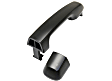 Rear, Driver and Passenger Side Primed Exterior Door Handle, Without Key Hole