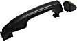 Rear, Driver and Passenger Side Primed Exterior Door Handle, Without Key Hole