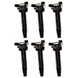 2005 Lexus ES330 Base 6 Cyl 3.3L - Ignition Coil, Set of 6, 3.3L 6Cyl