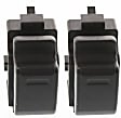 1992 Toyota Cressida - Rear, Driver and Passenger Side Window Switch, Black, 1 Button