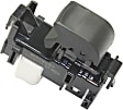 Front and Rear, Driver and Passenger Side Window Switch Black 1 Button