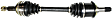 Front, Driver and Passenger Side Axle Assembly - New Set of 2, 3.0L, 6Cyl