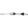 2006 Toyota Solara - Front, Driver and Passenger Side Axle Assembly, Supplied with Standard Neoprene Outboard Boot, New, 2.4L 4Cyl