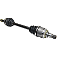 2006 Toyota Solara - Front, Driver and Passenger Side Axle Assembly, Supplied with Standard Neoprene Outboard Boot, New, 2.4L 4Cyl
