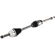 2006 Toyota Solara - Front, Driver and Passenger Side Axle Assembly, Supplied with Standard Neoprene Outboard Boot, New, 2.4L 4Cyl