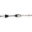 2006 Toyota Solara - Front, Driver and Passenger Side Axle Assembly, Supplied with Standard Neoprene Outboard Boot, New, 2.4L 4Cyl