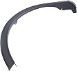 Rear, Driver and Passenger Side Fender Trim, Textured Black