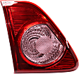 Driver and Passenger Side, Inner and Outer Tail Lights, With bulbs, North America Built Vehicle