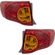 Driver and Passenger Side, Outer Tail Lights, With bulbs, North America Built Vehicle, CAPA CERTIFIED