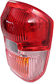 Driver and Passenger Side Halogen Tail Light, Without bulb(s), OE Replacement