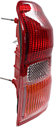 Driver and Passenger Side Halogen Tail Light, Without bulb(s), OE Replacement