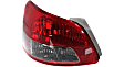 Driver and Passenger Side Halogen Tail Light, Without bulb(s), OE Replacement