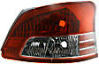 Driver and Passenger Side Halogen Tail Light, Without bulb(s), OE Replacement
