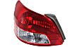 Driver and Passenger Side Halogen Tail Light, Without bulb(s), OE Replacement, CAPA Certified