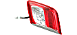 Driver and Passenger Side, Inner and Outer Tail Lights, with Bulbs, Halogen, USA Built Vehicle