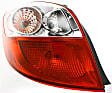 Driver and Passenger Side Halogen Tail Light, With bulb(s), OE Replacement