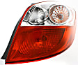 Driver and Passenger Side Halogen Tail Light, With bulb(s), OE Replacement, CAPA Certified