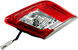 Driver and Passenger Side, Inner Tail Lights, with Bulbs, Halogen, Mounts on Trunk Lid, USA Built Vehicle