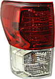 2012 Toyota Tundra - Driver and Passenger Side Halogen Tail Light, With bulb(s), OE Replacement