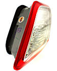 Driver and Passenger Side, Inner Tail Lights, without Bulb, Halogen, Mounts on Trunk Lid, Japan Built Vehicle