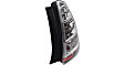 2009 Toyota Prius - Driver and Passenger Side Halogen Tail Light, With bulb(s), OE Replacement