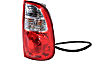 2005-2006 Toyota Tundra - Driver and Passenger Side Tail Lights, with Bulbs, Halogen, with Socket and Wiring, Fleetside (Standard Bed), Standard Cab Pickup (Regular Cab)/ Extended Cab Pickup (Access Cab)