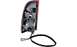 2005-2006 Toyota Tundra - Driver and Passenger Side Tail Lights, with Bulbs, Halogen, with Socket and Wiring, Fleetside (Standard Bed), Standard Cab Pickup (Regular Cab)/ Extended Cab Pickup (Access Cab)