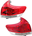 Driver and Passenger Side, Outer Tail Lights, with Bulbs, Halogen, Mounts on Quarter Panel, CAPA Certified