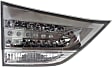 Driver and Passenger Side, Inner and Outer Halogen Tail Light, With bulb(s), OE Replacement
