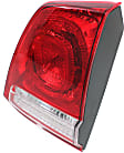 Driver and Passenger Side, Inner Halogen Tail Light, Without bulb(s), OE Replacement