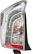 Driver and Passenger Side Halogen Tail Light, Without bulb(s), OE Replacement