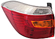 Driver and Passenger Side Tail Lights, with Bulbs, Halogen, USA Built Vehicle