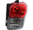 Driver and Passenger Side Halogen Tail Light, Without bulb(s), OE Replacement