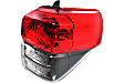 Driver and Passenger Side Halogen Tail Light, Without bulb(s), OE Replacement