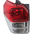 Driver and Passenger Side Halogen Tail Light, Without bulb(s), OE Replacement, CAPA Certified