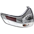 Driver and Passenger Side, Inner and Outer Tail Lights, with Bulbs, Halogen, CAPA Certified