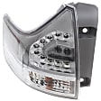 Driver and Passenger Side, Inner and Outer Tail Lights, with Bulbs, Halogen, CAPA Certified