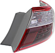 Driver and Passenger Side, Outer Tail Lights, with Bulbs, LED, Japan or USA Built Vehicle