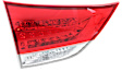 Driver and Passenger Side, Inner Halogen Tail Light, With bulb(s), OE Replacement, CAPA Certified