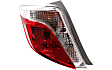 Driver and Passenger Side Halogen Tail Light, Without bulb(s), OE Replacement