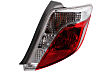 Driver and Passenger Side Halogen Tail Light, Without bulb(s), OE Replacement