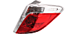 Driver and Passenger Side Halogen Tail Light, Without bulb(s), OE Replacement