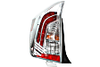 Driver and Passenger Side LED Tail Light, With bulb(s), OE Replacement