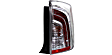 Driver and Passenger Side LED Tail Light, With bulb(s), OE Replacement