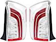 Driver and Passenger Side LED Tail Light, With bulb(s), OE Replacement, CAPA Certified