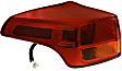 2014 Toyota RAV4 - Driver and Passenger Side, Outer Halogen Tail Light, With bulb(s), Mounts on Body, Japan Built Vehicle, OE Comparable Finish